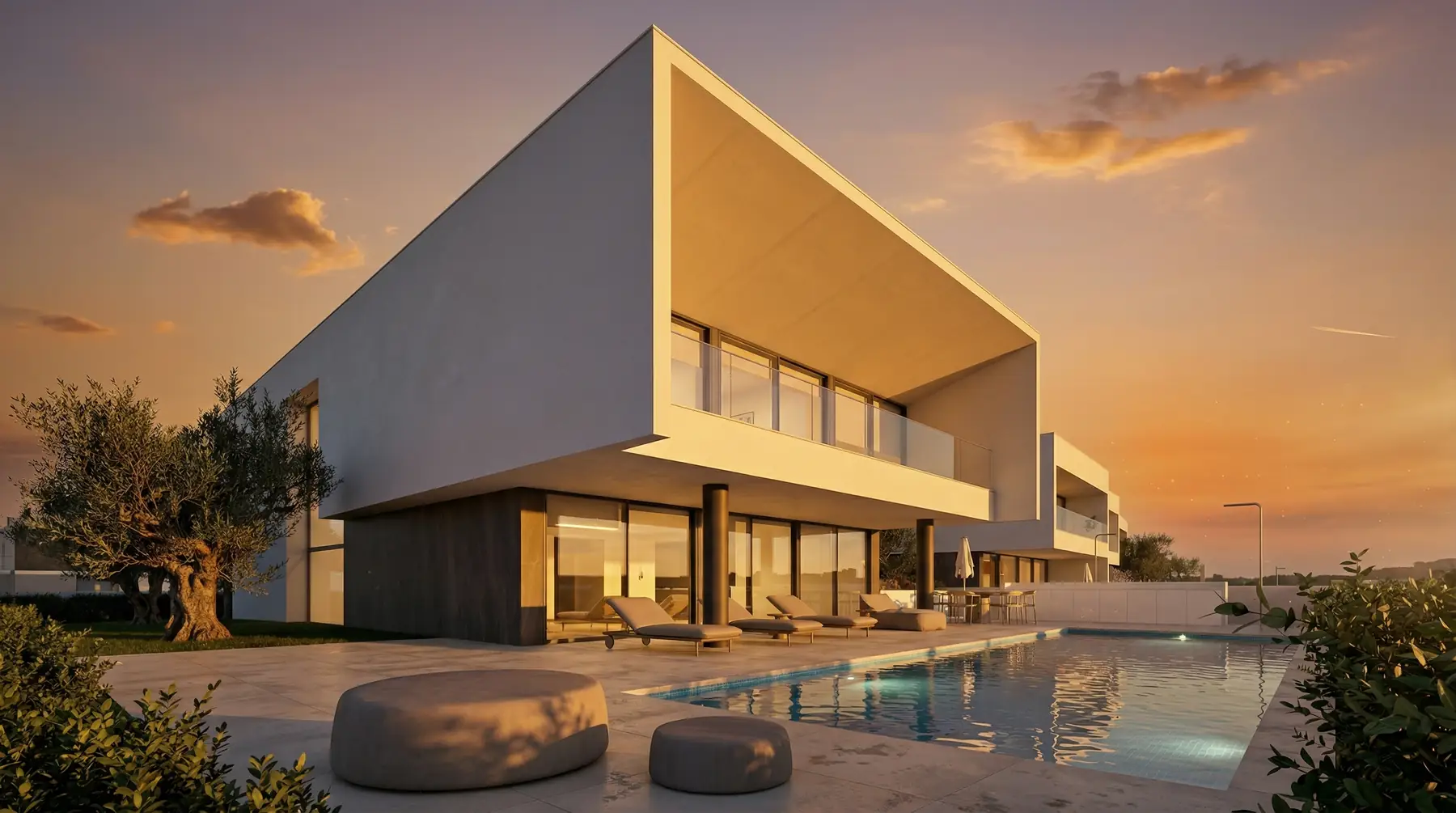 Geminated villa five exterior